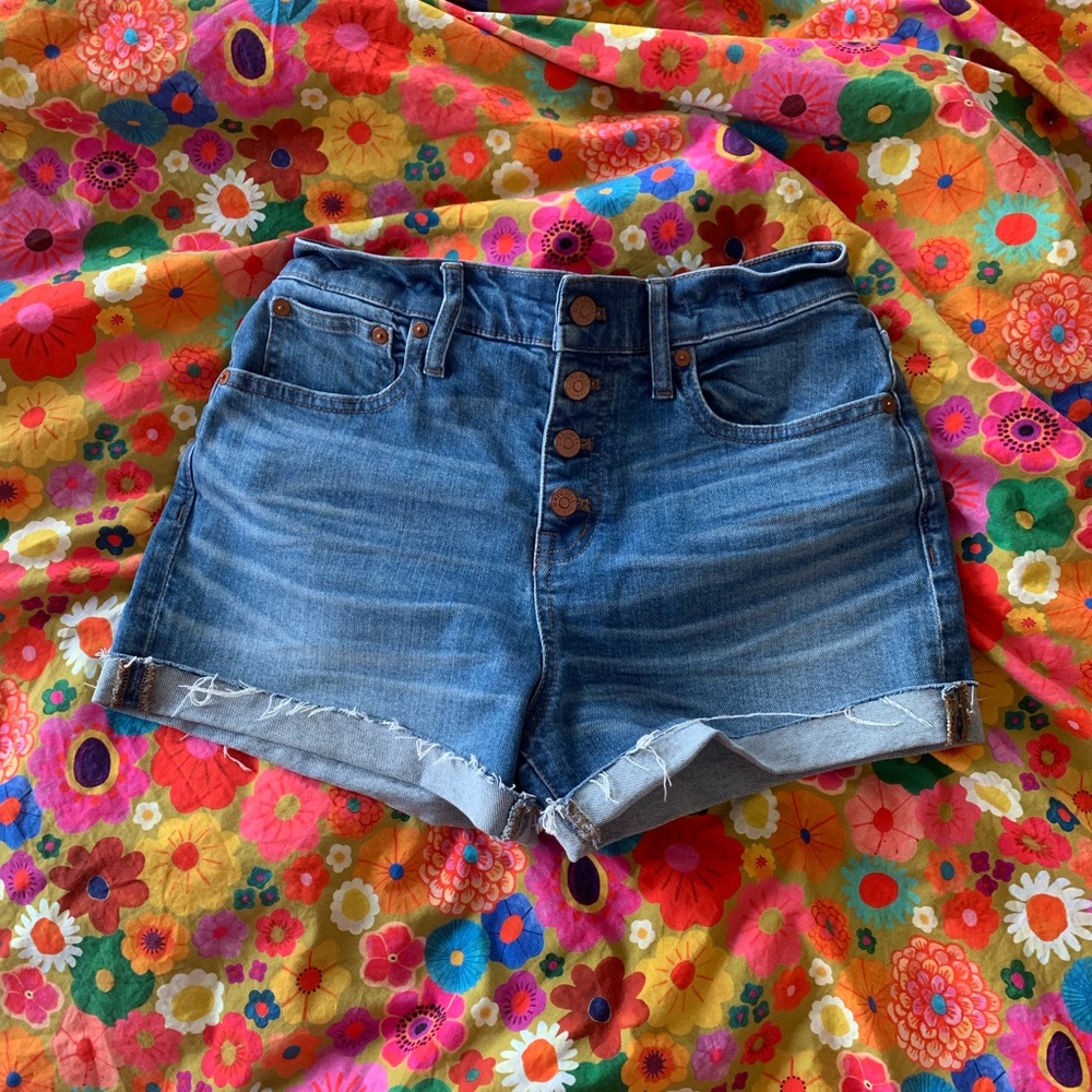 💙Madewell High-rise Denim Shorts💙